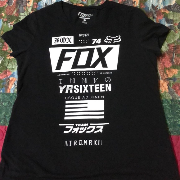 Fox Tops - Fox black tee